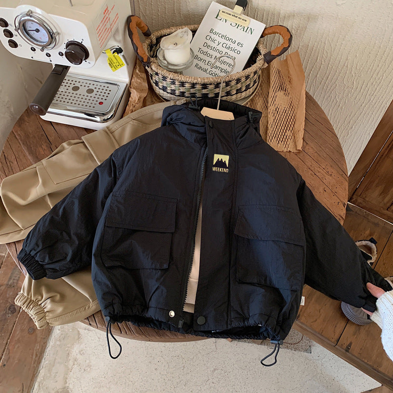 LiloWear – Vindtæt og vandafvisende – Vindjakke med hætte til børn