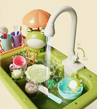 Thumbnail for Children Kitchen – Sjov og læring i vand – 2-i-1 legevaske