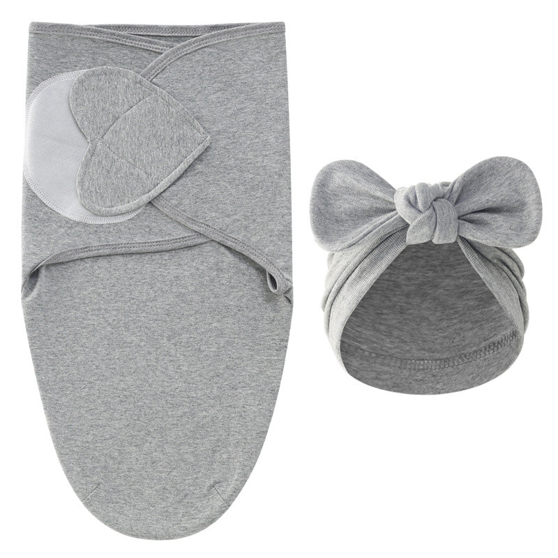 DreamNest – Rust & Comfort – Luksus indpakningsklud med hue
