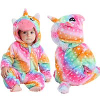 Thumbnail for Mini Fashion - Bæredygtig og vaskbar - Dyre-romper-onesie (0-24 måneder)