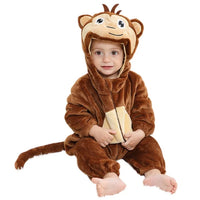 Thumbnail for Mini Fashion - Bæredygtig og vaskbar - Dyre-romper-onesie (0-24 måneder)