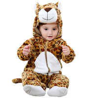 Thumbnail for Mini Fashion - Bæredygtig og vaskbar - Dyre-romper-onesie (0-24 måneder)