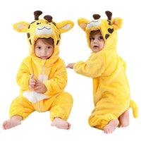 Thumbnail for Mini Fashion - Bæredygtig og vaskbar - Dyre-romper-onesie (0-24 måneder)