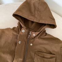 Thumbnail for CozyShield – Vindtæt og behagelig – Parka til børn