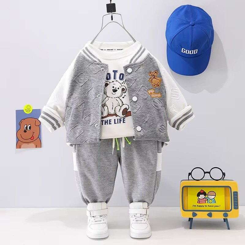 Mini Fashion™ - Småbørn & eventyr - Tøjsæt i 3 dele