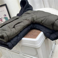 Thumbnail for CozyShield – Varm og cool – Vatteret hættetrøje