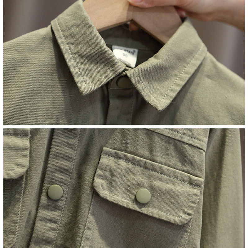 LittleExplorer – Komfortabel og cool – Børnebukser og skjorte-sæt