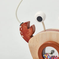 Thumbnail for Crab Pull Toy™ – Leg og læring – Krabbe af træ