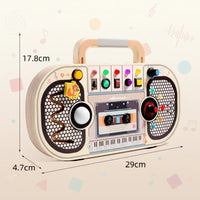 Thumbnail for Wooden Busy Board – Motorik & interaktivitet – Aktiviteter Musikbræt