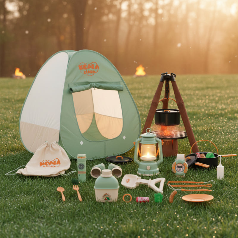 Kids Camping Adventure – Eventyrligt & interaktivt – Camping-sæt
