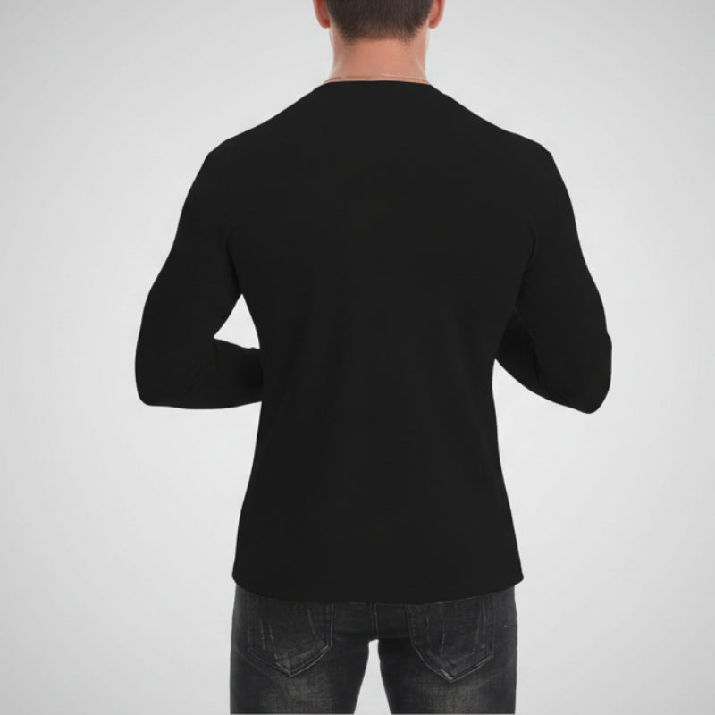 Kangaroo Pocket Shirt – Komfortabel og praktisk – T-shirt-bæresele til mænd