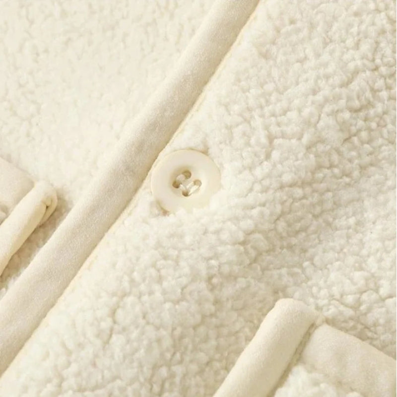 Baby Bear Fleece Vest – Varm og blød – Børnevest med bjørnemotiv