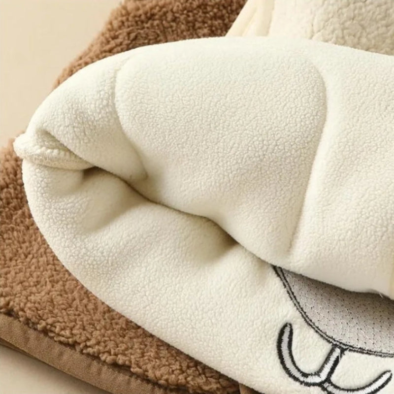 Baby Bear Fleece Vest – Varm og blød – Børnevest med bjørnemotiv