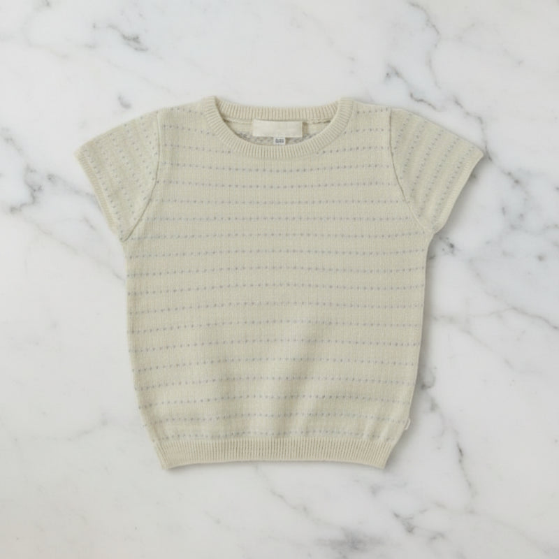 Bella Knit Top & Skirt – Let og luftigt – Strikket sommersæt til børn