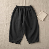 Thumbnail for Plaid Cotton Pants – Luftig og åndbar – afslappede bukser i ballon-/harem-stil