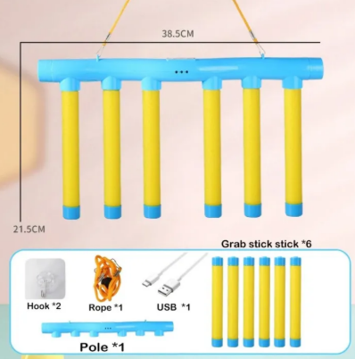 Stick Grab Game™ - Træn reaktionshastighed - Reaktionstrænings Pinde
