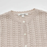 Thumbnail for Buttoned Cardigan – Blødt og behageligt – Strikket børnevest