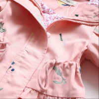 Thumbnail for Girls Windbreaker Jacket – Let og stilfuld – børnejakke