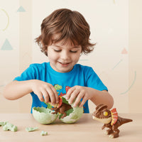 Thumbnail for Transforming Dinosaur Toy – Interaktivt & sejt – Dinosauruseæg-legetøj