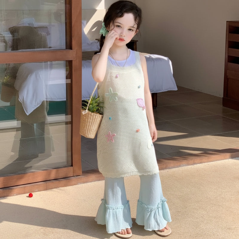 Girls Summer Outfit – Trendy og behageligt – Sommer-sæt til børn