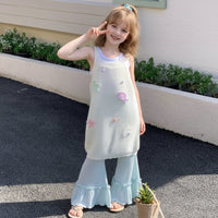 Thumbnail for Girls Summer Outfit – Trendy og behageligt – Sommer-sæt til børn