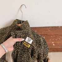 Thumbnail for Mini Fashion – Robust og behagelig – Leopardprint jakke