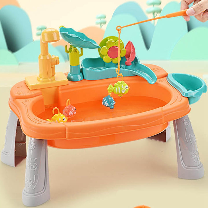 SinkPlay – Fantasi & udvikling – 2-i-1 legekumme & fiskespil