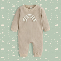 Thumbnail for SnuggleHue – Blødt og behageligt – Regnbue-babybody