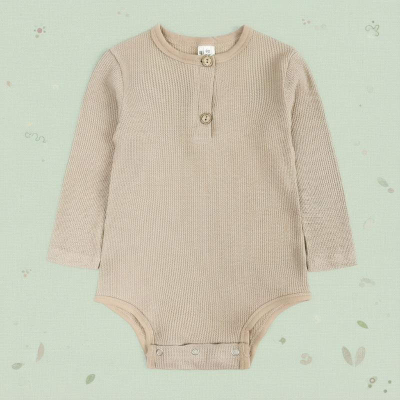 SnuggleHue – Blødt og behageligt – Regnbue-babybody