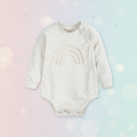 Thumbnail for SnuggleHue – Blødt og behageligt – Regnbue-babybody