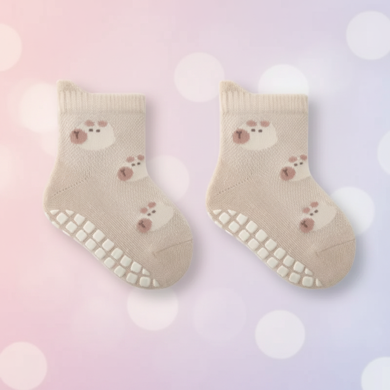 Soft Grip Socks – Bløde og praktiske – skridsikre babysokker