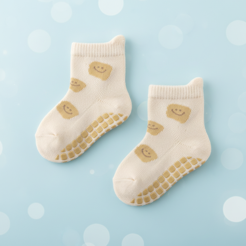 Soft Grip Socks – Bløde og praktiske – skridsikre babysokker