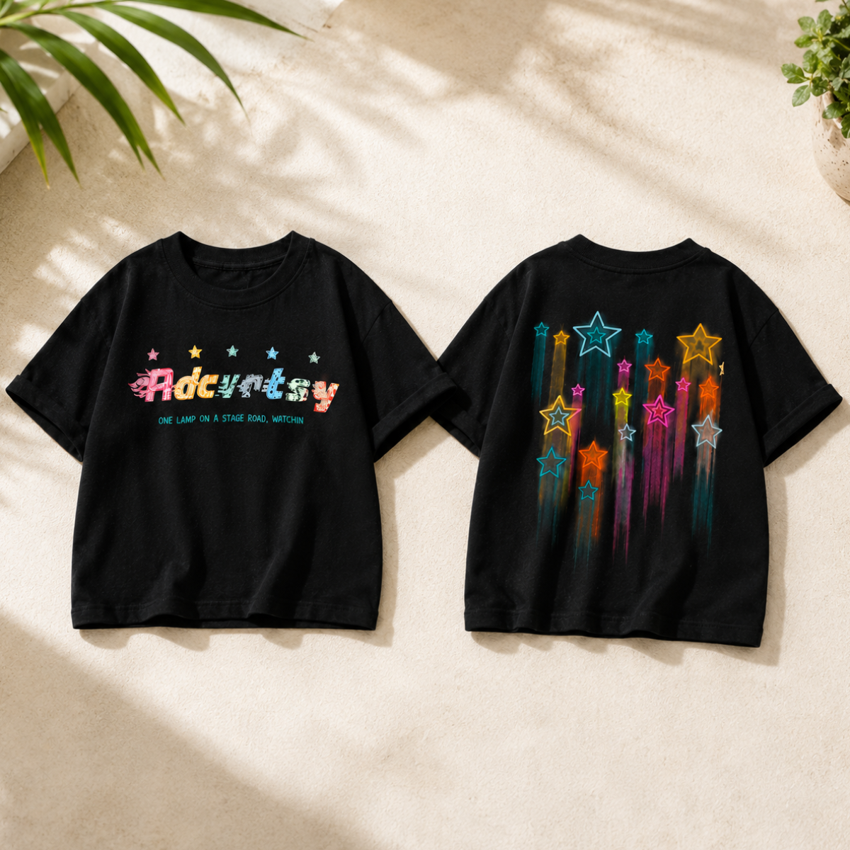 StarGlow – Let og legende – Stjerne-T-shirt