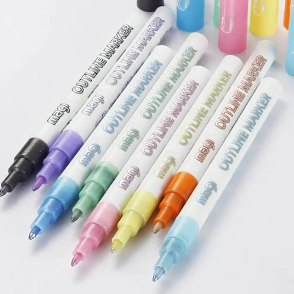 FluoroSketch Markers™ - glødende kreativitet - farverige tuscher