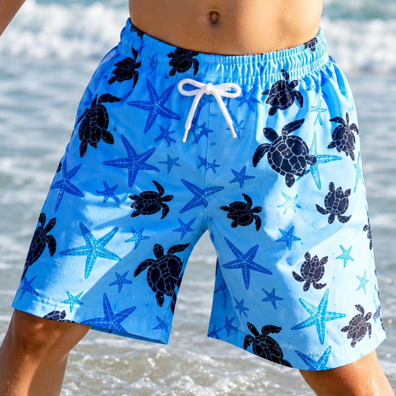 SunnySplash – Let og behagelig – Badeshorts til drenge