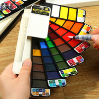 Thumbnail for Pocket Watercolour Kit™ - Regnbue i en æske - akvarelmalingssæt