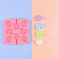 Thumbnail for SweetPop – Bevidst godbidder – Sæt med silikoneforme til slikkepinde