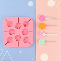 Thumbnail for SweetPop – Bevidst godbidder – Sæt med silikoneforme til slikkepinde