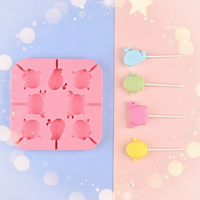 Thumbnail for SweetPop – Bevidst godbidder – Sæt med silikoneforme til slikkepinde