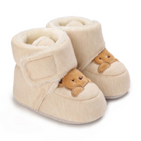 Thumbnail for TinyBoots – Hyggeligt & behageligt – Plys-babysko til vinteren