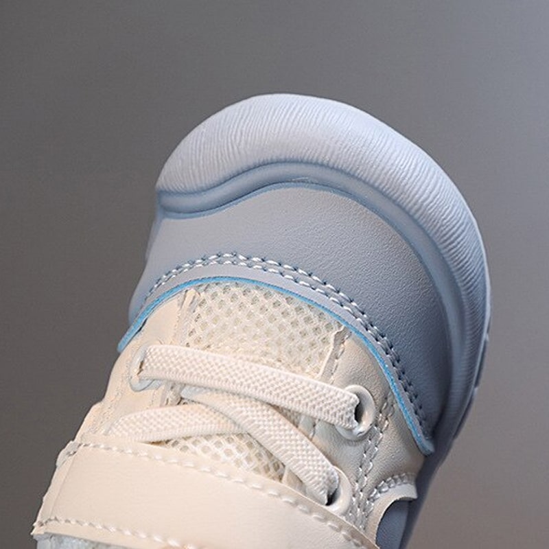 TinySteps Kids - Naturligt & sikkert - Barefoot babysko Blå
