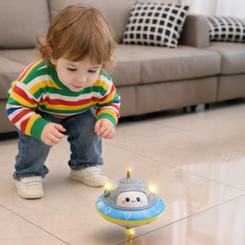 Tightrope Walking UFO Toy – Interaktivt og fascinerende – Balanserobot-legetøj