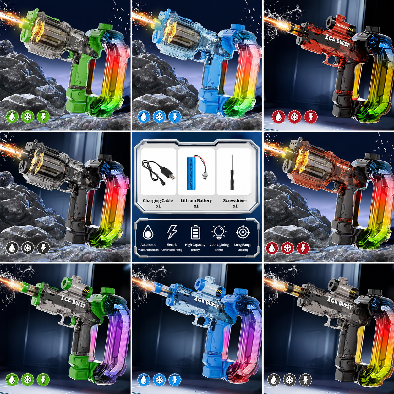 TurboBlaster – Tilbud & vandleg – Rum-vandpistol