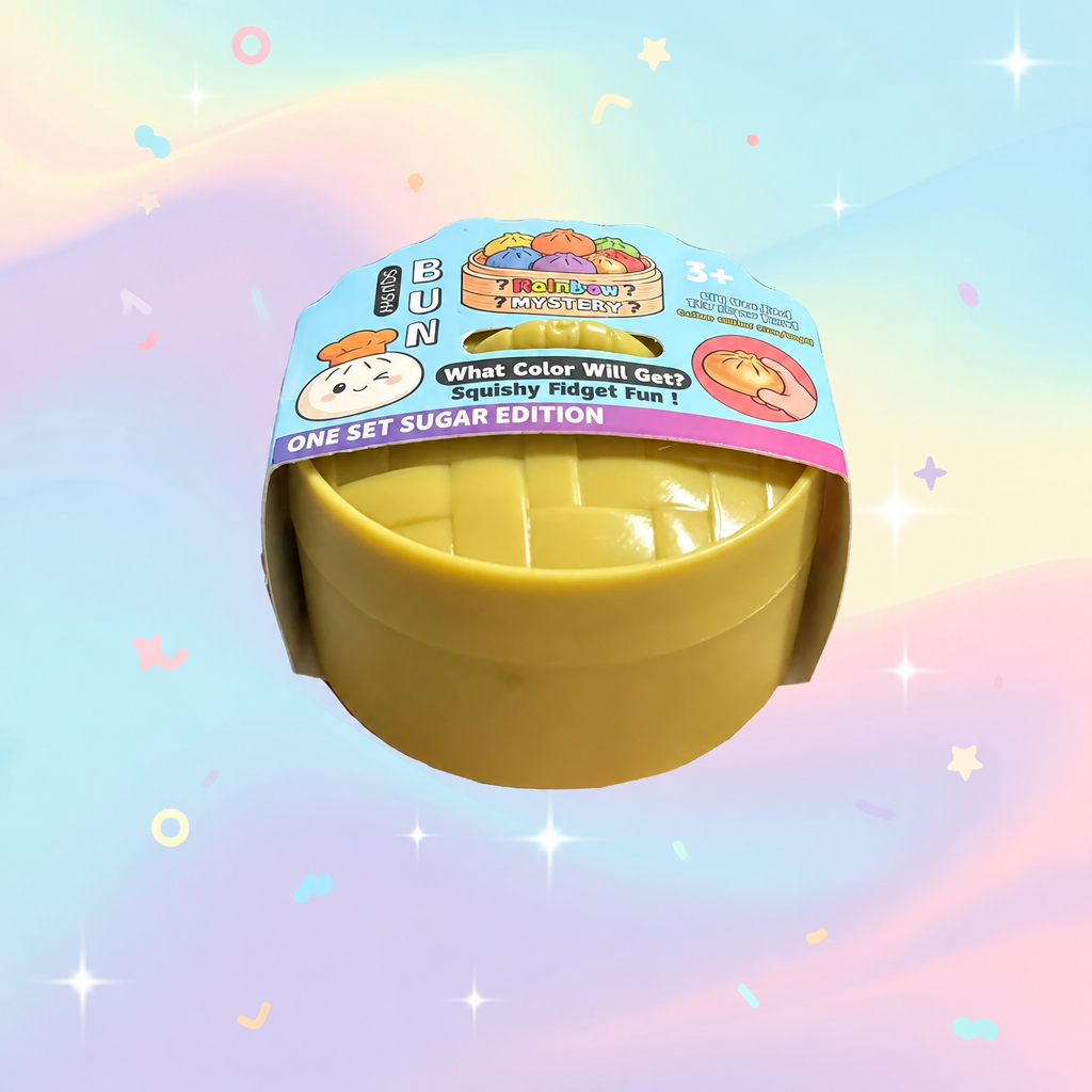 FunSquish – Farverigt & Glittermorskab – Glitter-squishy-dumplings
