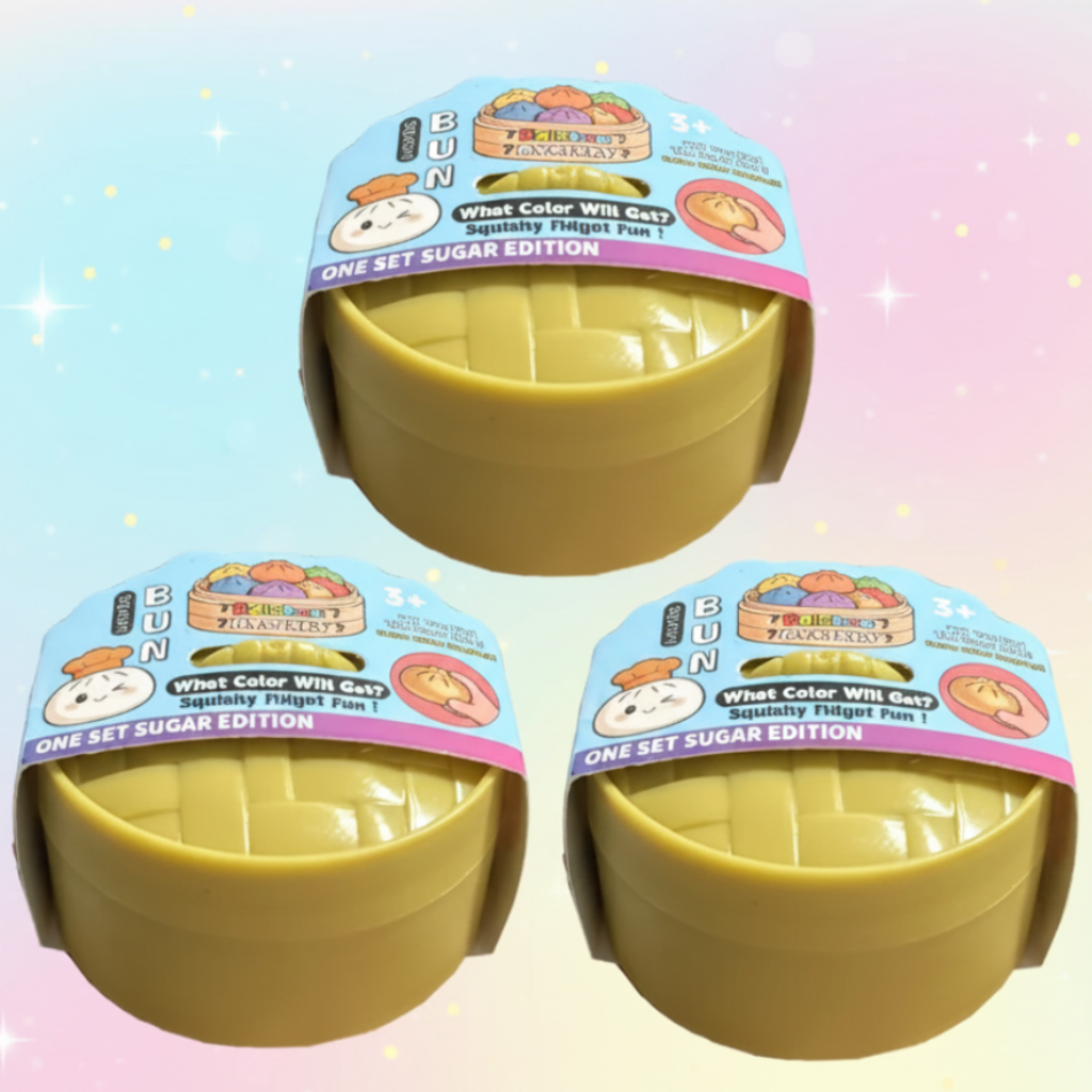 FunSquish – Farverigt & Glittermorskab – Glitter-squishy-dumplings