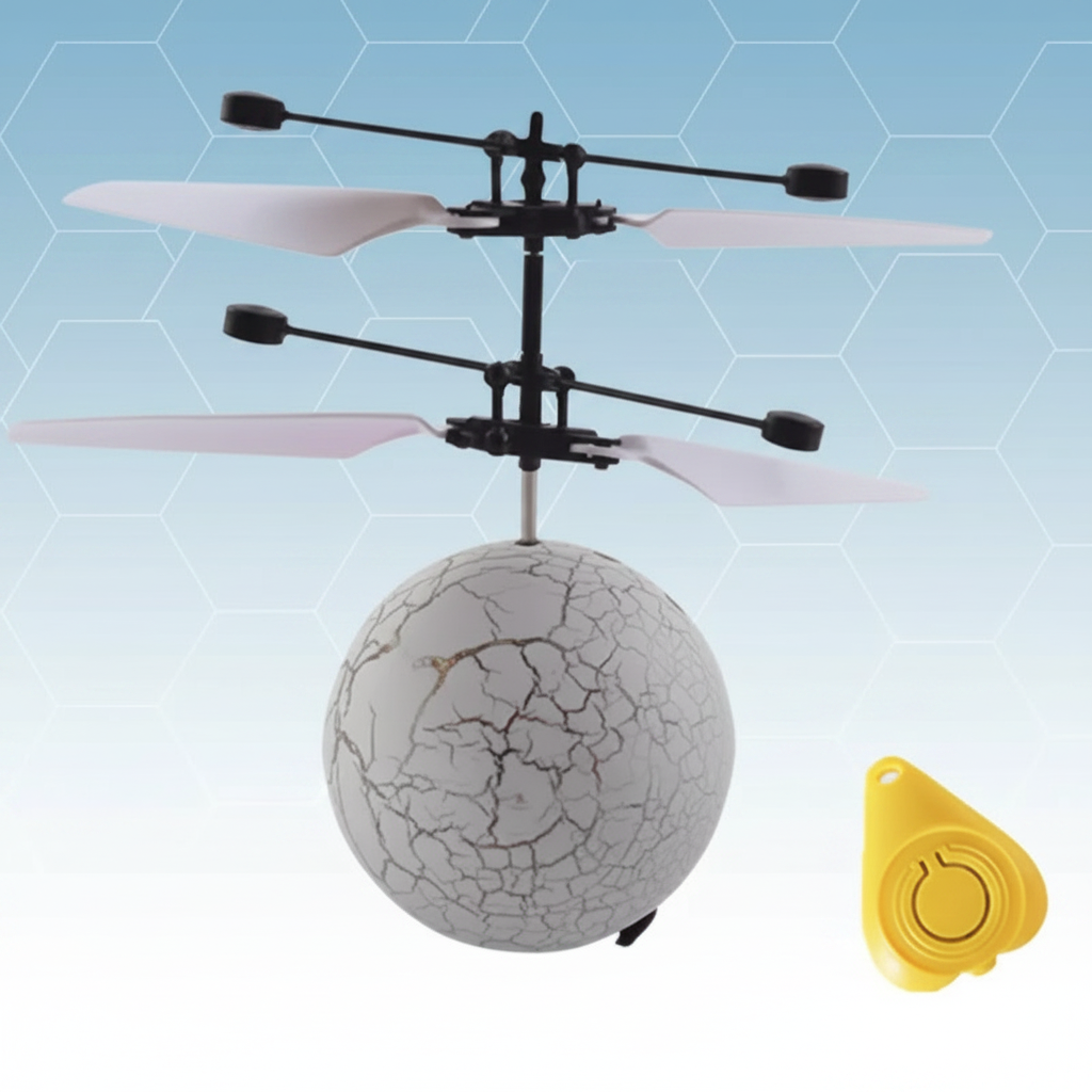 HoverFun – LED-lys & pædagogisk – Quadcopter-drone