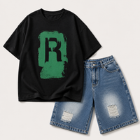 Thumbnail for CoolBoys – Cool & behageligt – drengetøj med T-shirt og korte jeans
