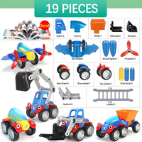 Thumbnail for Magnetic Cars™ – Magnetisk byggesjov - legetøjssæt med magnetiske køretøjer