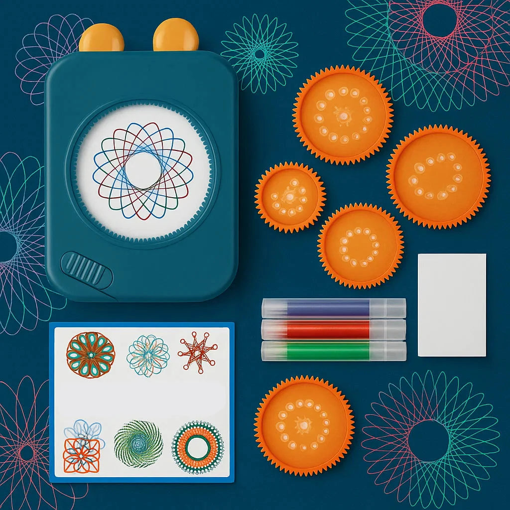 SpiroArt – Kreativt og pædagogisk – Spirograf Designer