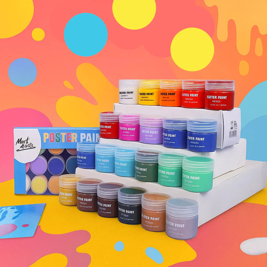 PaintJoy – Farverigt og kreativt – Fingerfarve- og gouachesæt